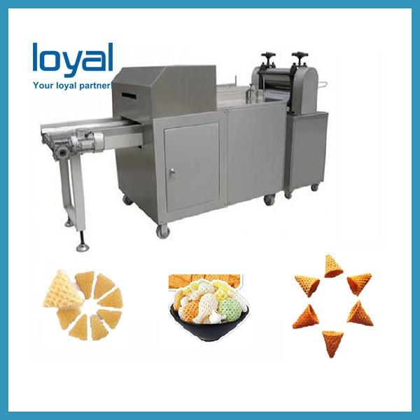Full Automatic Extrusion Fried Pellet Snacks Food Processing Line Food Frying Machine 2D 3D Fried Snacks Chips Machinery
