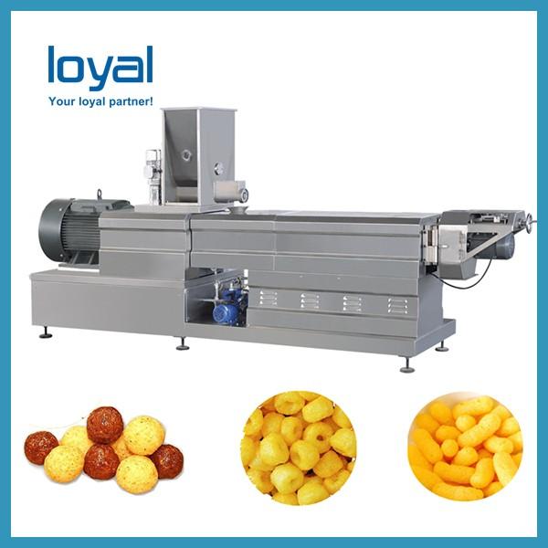 Low Cost High Quality Corn Rice Snack Food Extrusion Bulking Machine